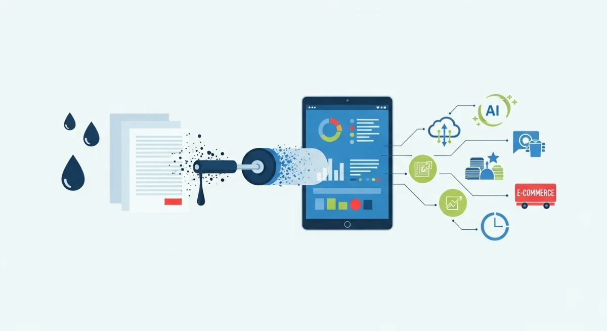 Tự động hóa giúp quy trình in ấn quảng cáo trở nên nhanh chóng và chính xác.