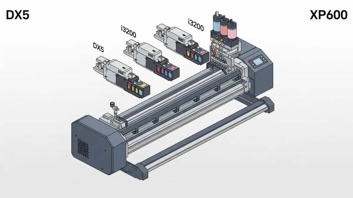 Đầu phun Konica KM1024 chuyên dùng cho máy in công nghiệp tốc độ cao