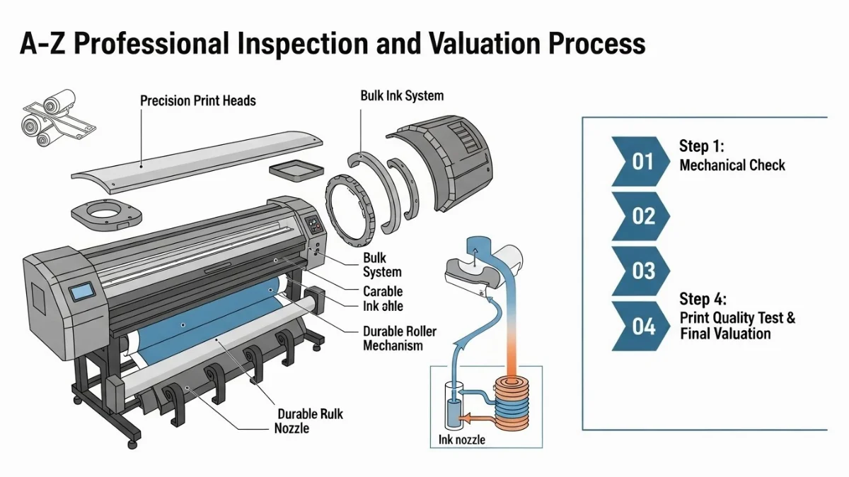 Thanh lý máy in cũ tận nơi, kiểm tra và vận chuyển chuyên nghiệp