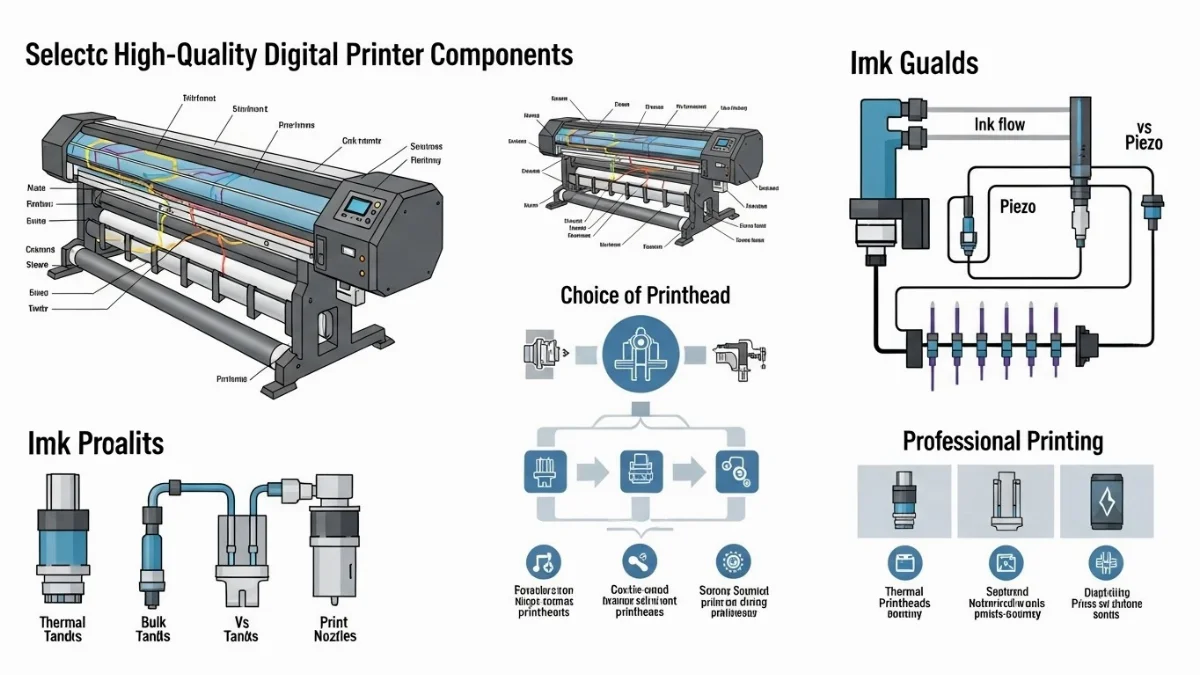 Motor và hệ thống truyền động trong máy in kỹ thuật số
