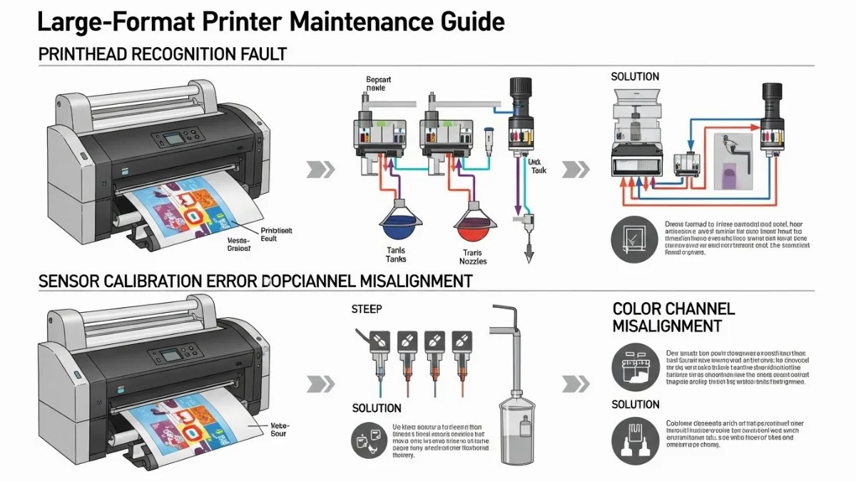 Hình ảnh tổng quát về bảo dưỡng máy in định kỳ để kéo dài tuổi thọ thiết bị