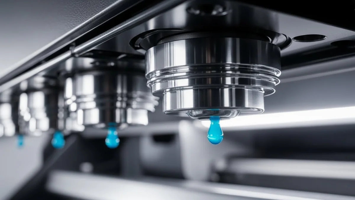 Sơ đồ mô tả cấu tạo tổng quan của một máy in kỹ thuật số khổ lớn