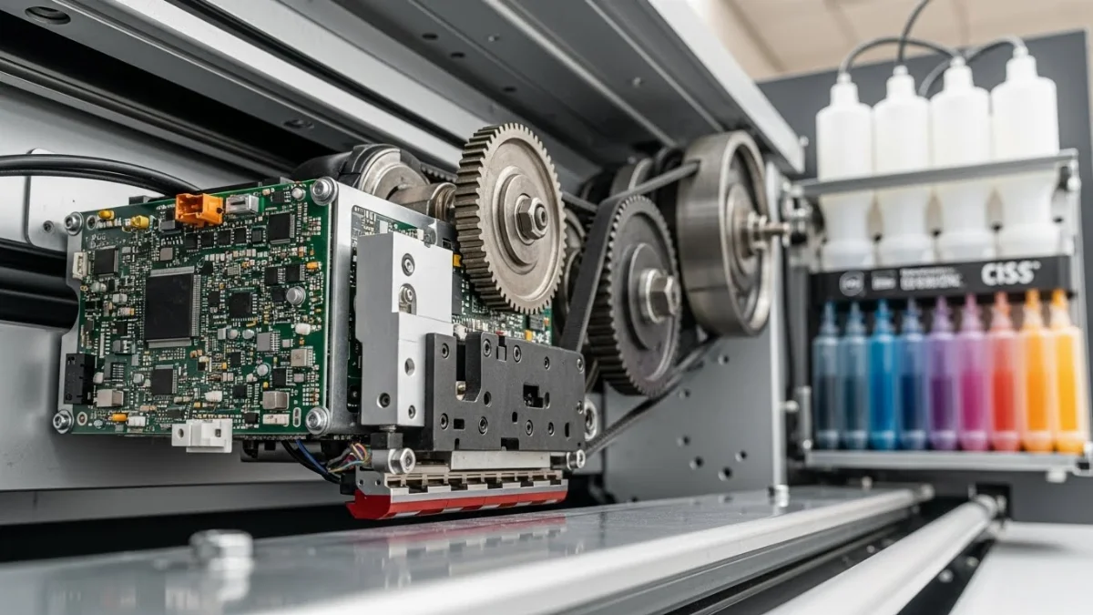 Xác định model và firmware máy in để chọn linh kiện chính xác