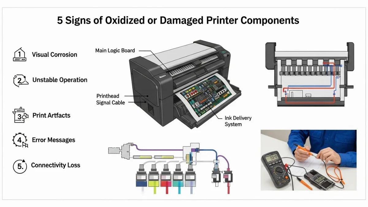 Cách xử lý bo mạch và dây tín hiệu bị oxi hóa hiệu quả