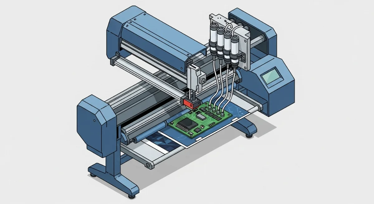 Kiểm tra chi tiết hệ thống capping station và gạt mực trên máy in