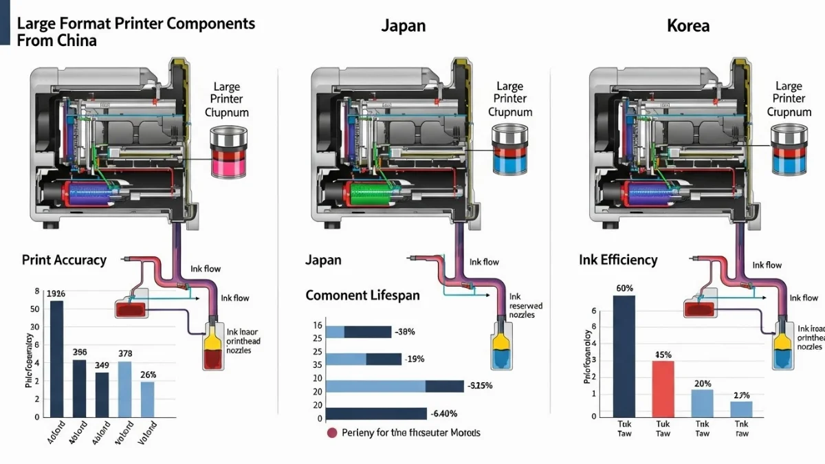So sánh chất lượng và hiệu năng của linh kiện từ ba quốc gia