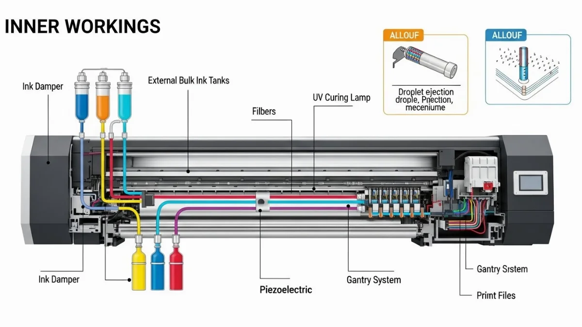 Hình ảnh sản phẩm in ấn đa dạng ứng dụng của mực in trong cuộc sống
