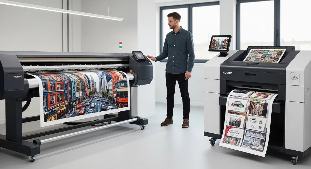 Máy in quảng cáo khổ lớn chuyên nghiệp với tốc độ in vượt trội