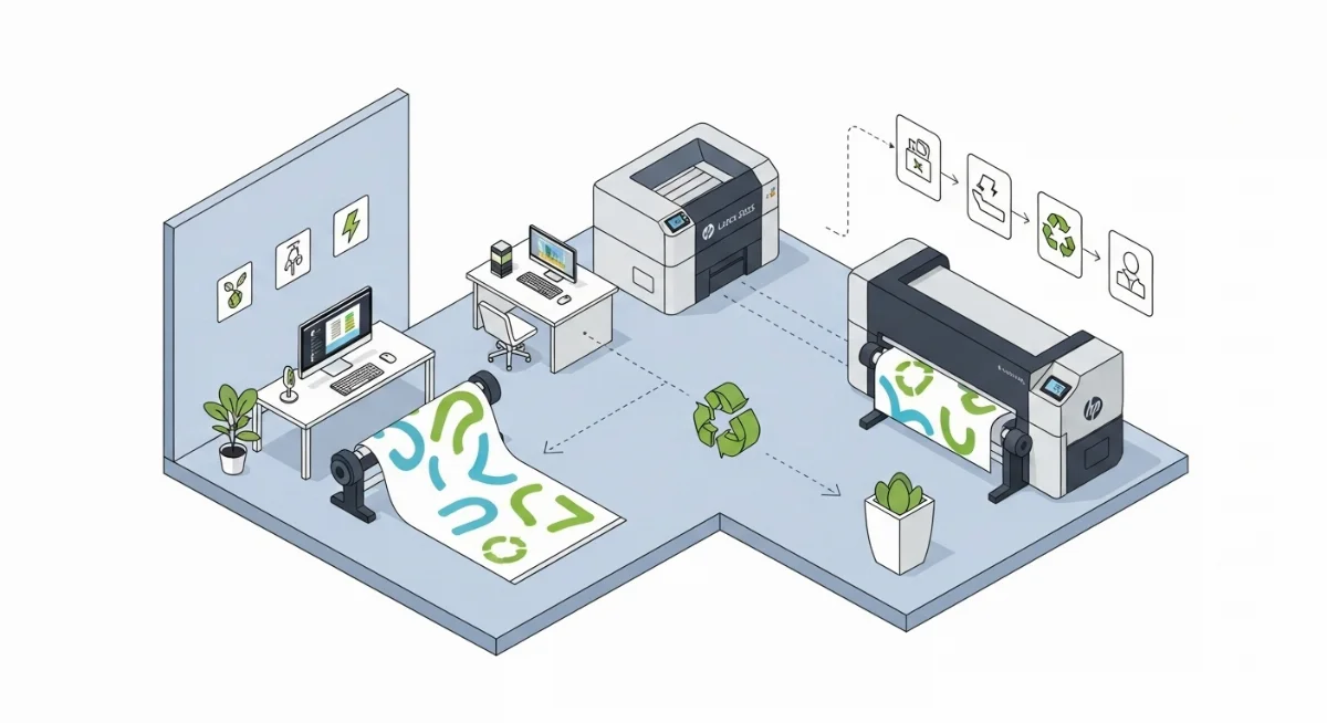 Mực in Latex an toàn không độc hại, thân thiện với môi trường