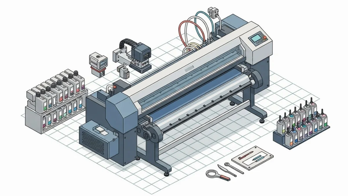 Hình ảnh người dùng tìm hiểu giá trị máy in cũ trên thị trường