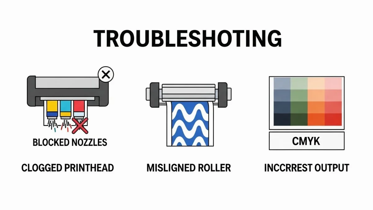 Kiểm tra và thay thế hộp mực máy in khi bị hết hoặc khô