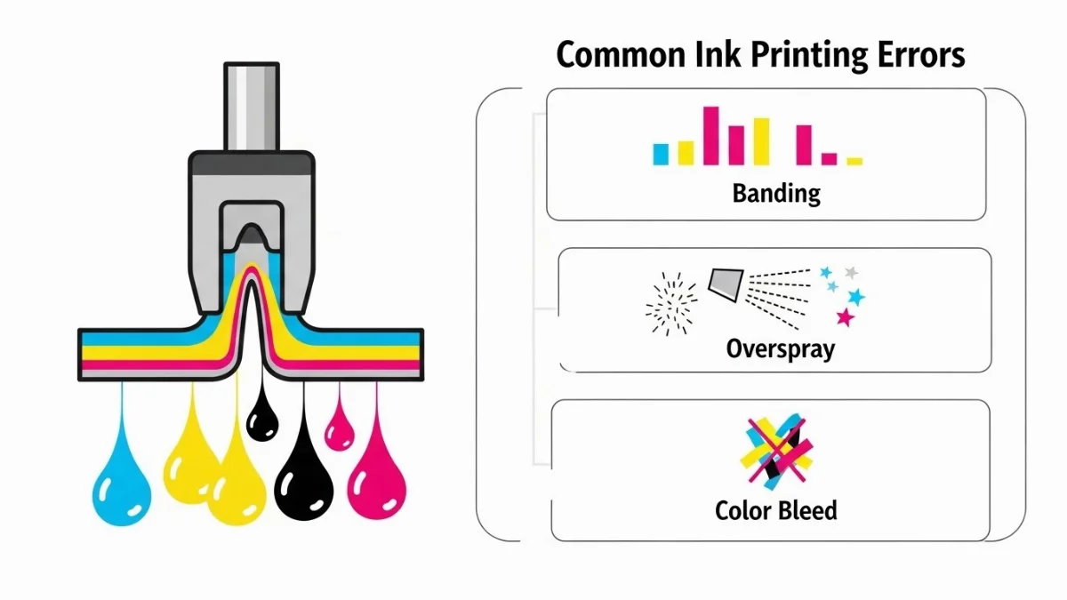 Khắc phục lỗi bản in bị sọc hoặc nhòe mực
