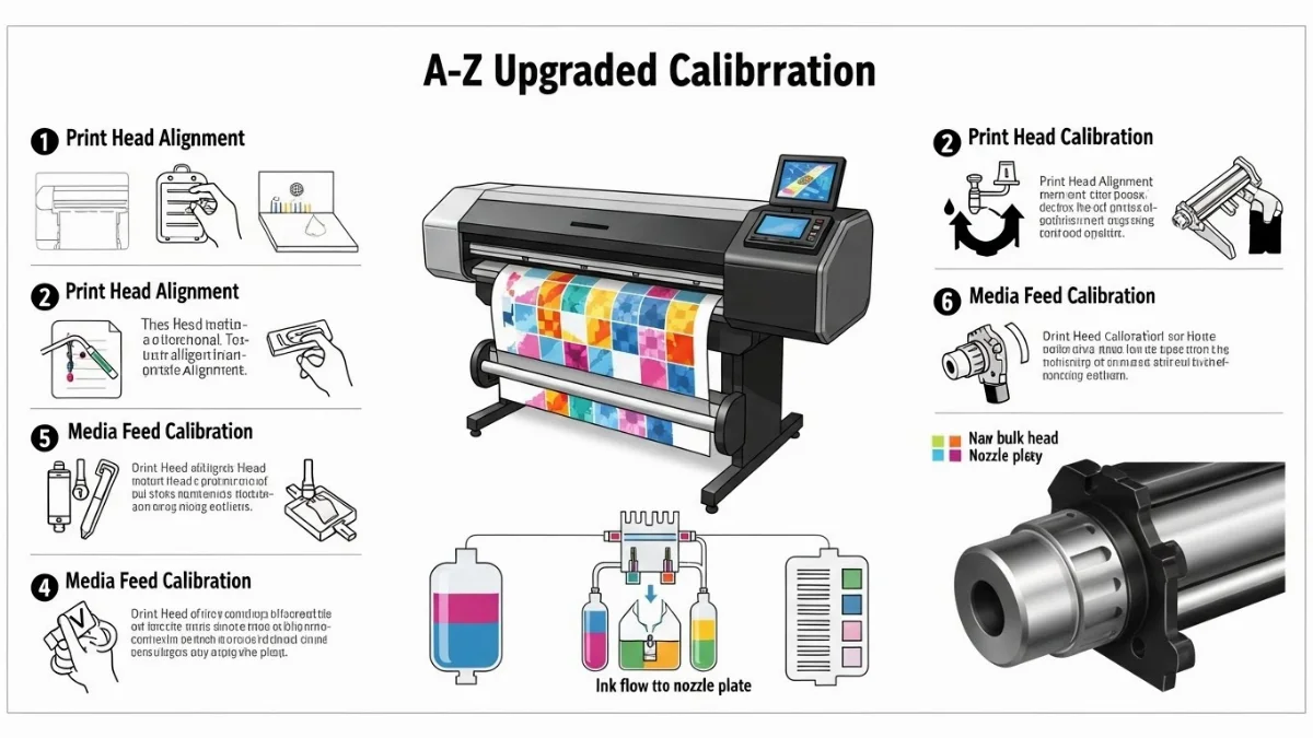 Quy trình chạy test print để kiểm tra chất lượng in