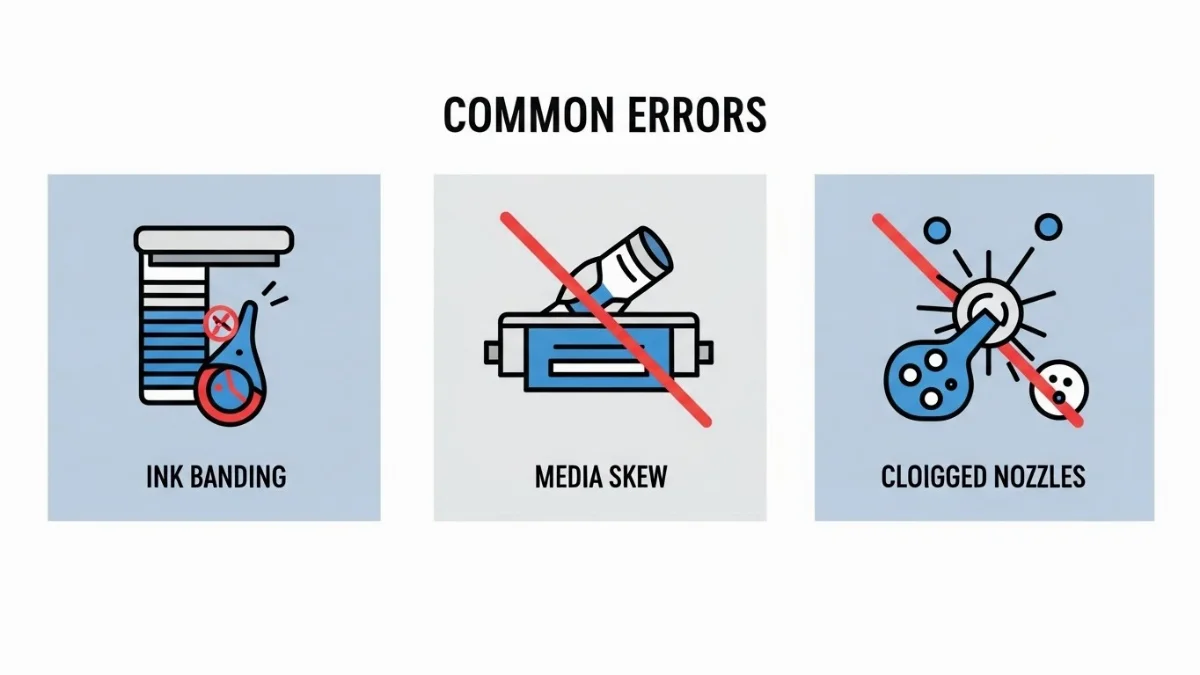 Máy in kỹ thuật số bị lỗi in sai màu sắc, ảnh hưởng chất lượng sản phẩm