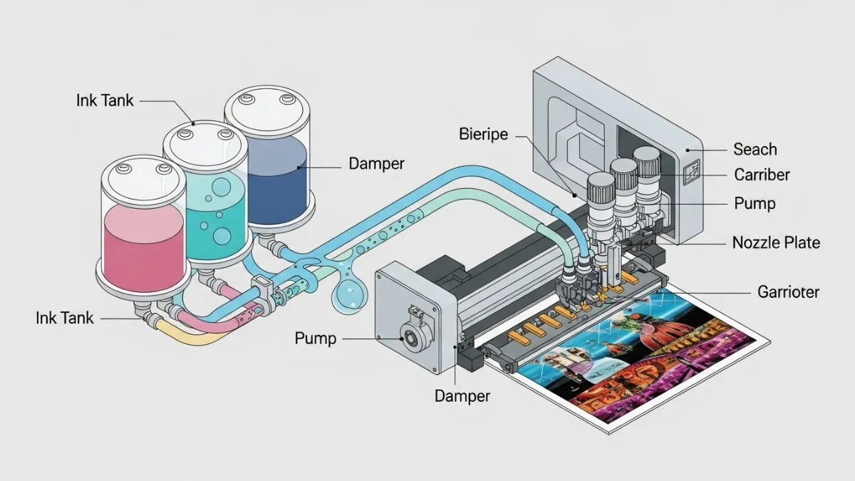 Kiểm tra và vệ sinh đầu phun máy in định kỳ