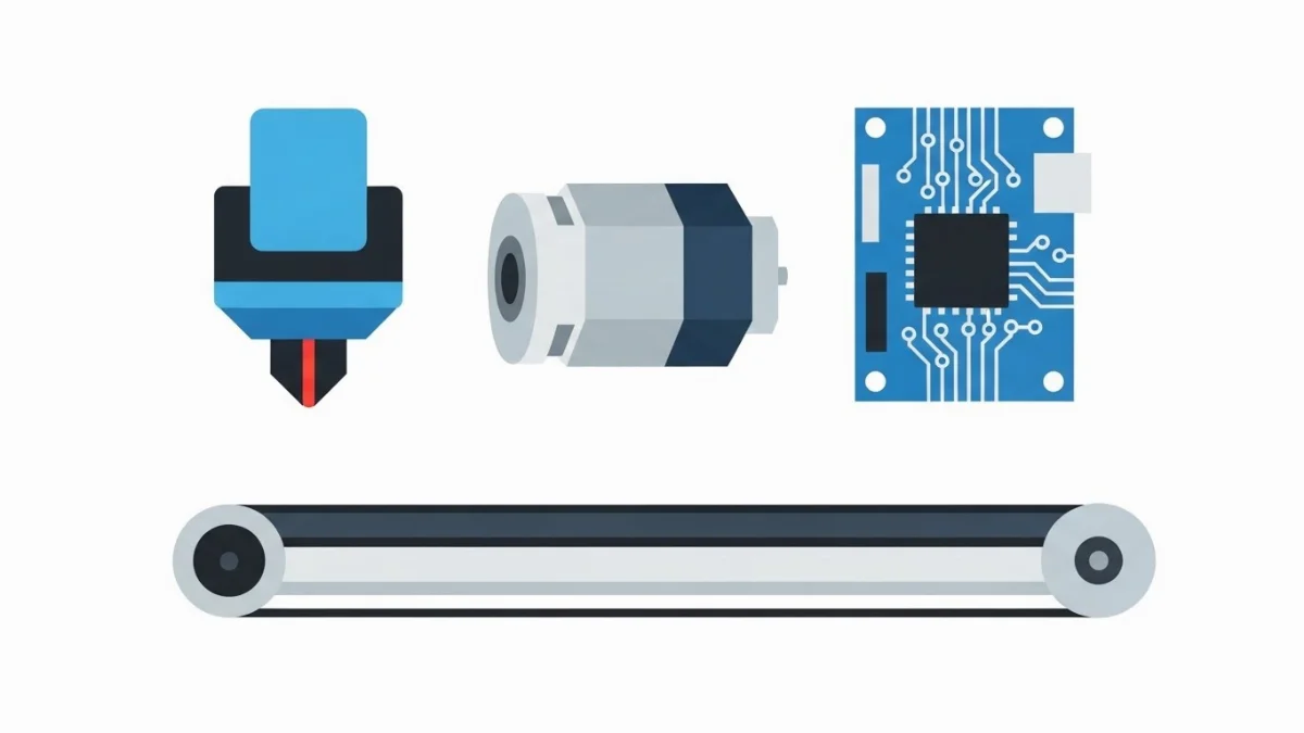 Mainboard máy in kỹ thuật số điều khiển mọi hoạt động