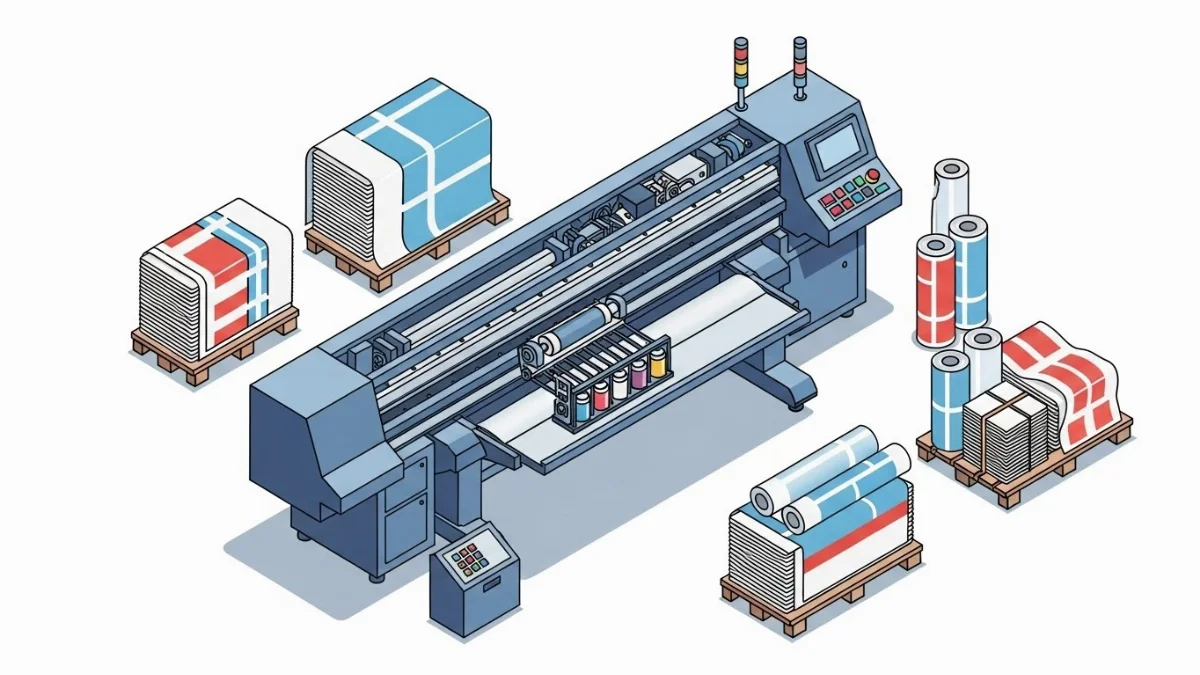Máy in quảng cáo đã qua sử dụng, kiểm tra kỹ lưỡng trước khi mua