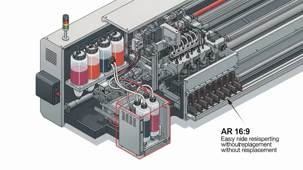 Kết quả in test sau khi thay mực, kiểm tra chất lượng bản in