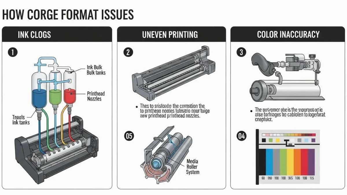 Người dùng đang cập nhật driver máy in để khắc phục lỗi