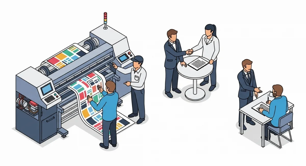 Hình ảnh bản in test bị sọc và mất màu cho thấy lỗi đầu phun máy in