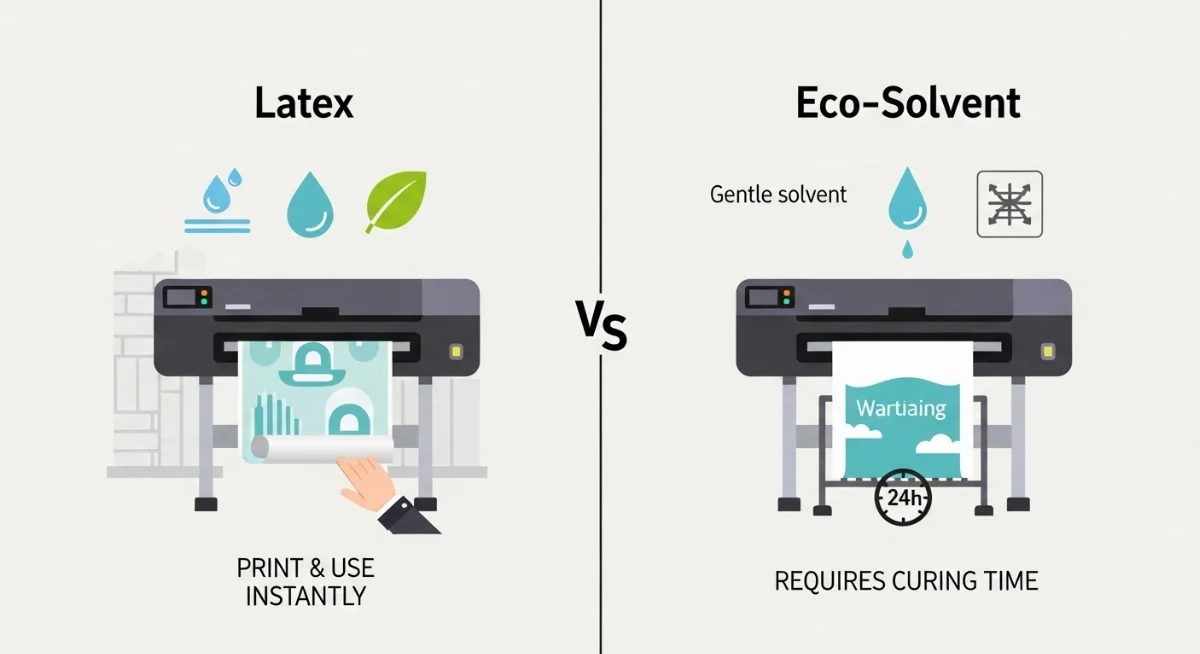 Máy in Eco-Solvent với chi phí đầu tư và vận hành phải chăng