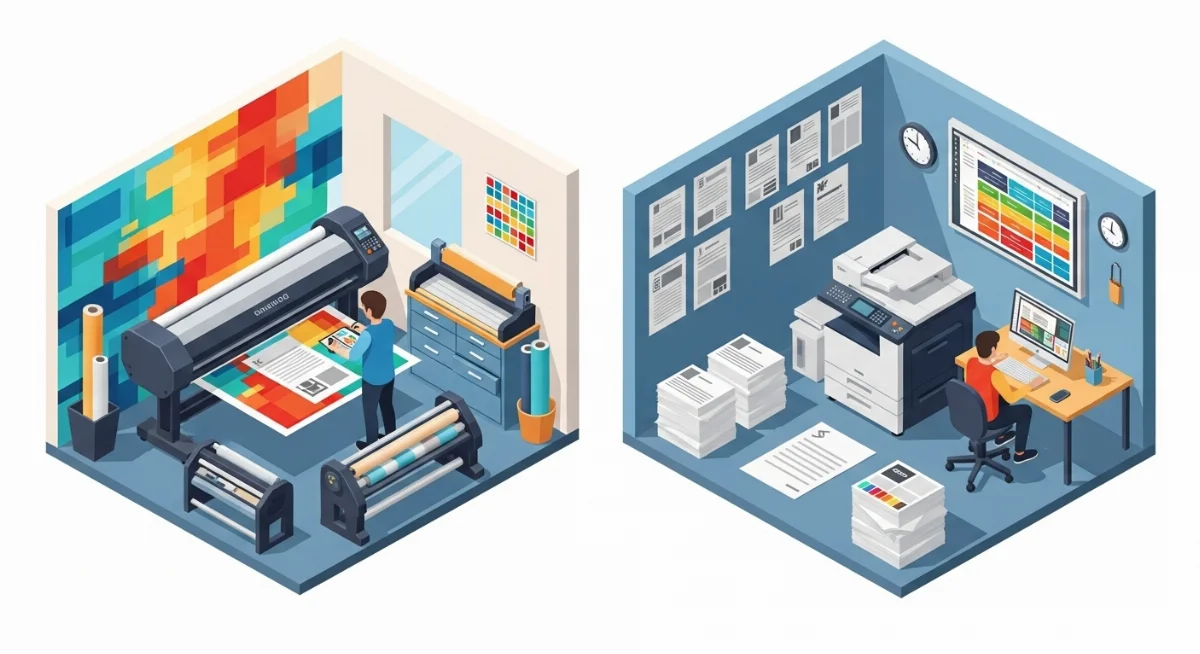 In ấn các sản phẩm quảng cáo khổ nhỏ như tem nhãn, decal