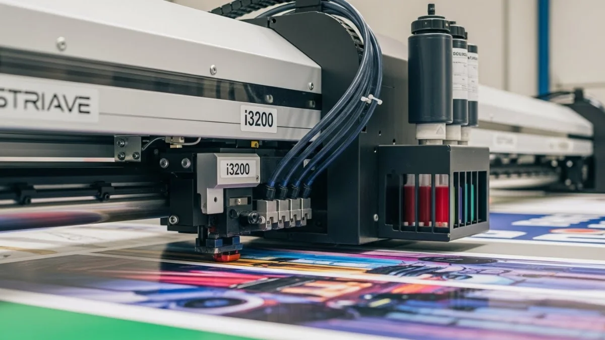 Hình ảnh minh họa các loại đầu phun Epson DX5, DX7 và i3200 phổ biến