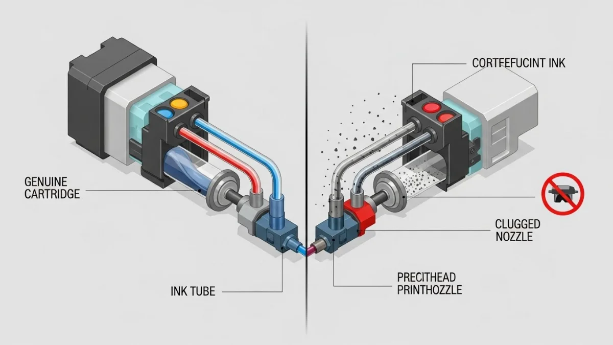 Kiểm tra bao bì mực in để phân biệt mực thật giả