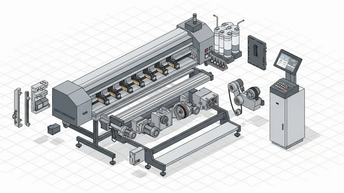 Bảng giá chi phí thay linh kiện máy in quảng cáo mới nhất