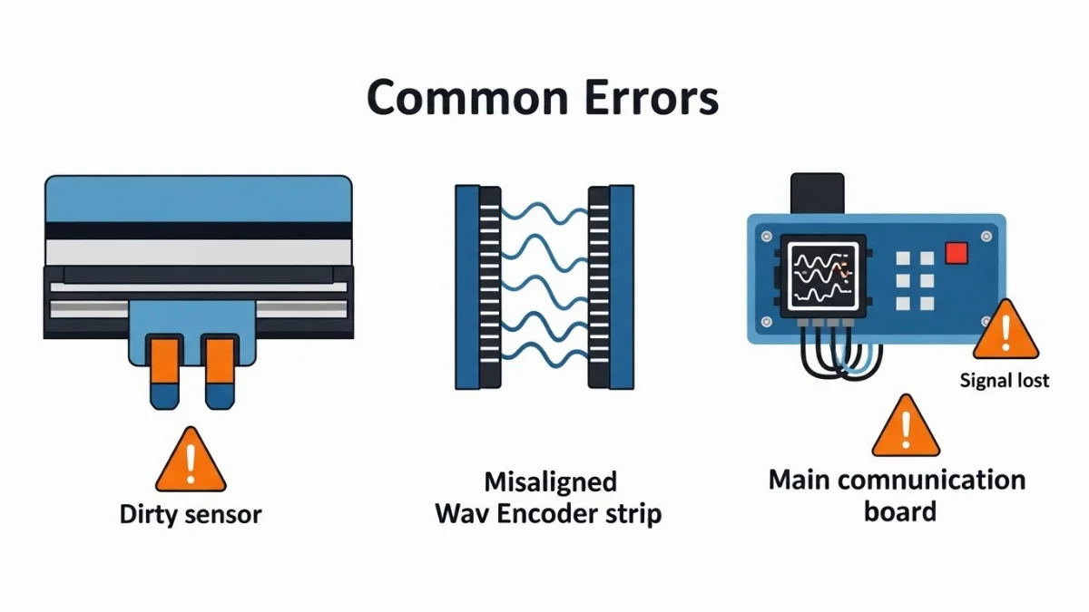 Encoder máy in giúp đảm bảo độ chính xác cho bản in