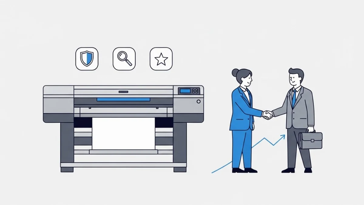 Kiểm tra máy móc in ấn hoạt động trước khi bàn giao cho đối tác