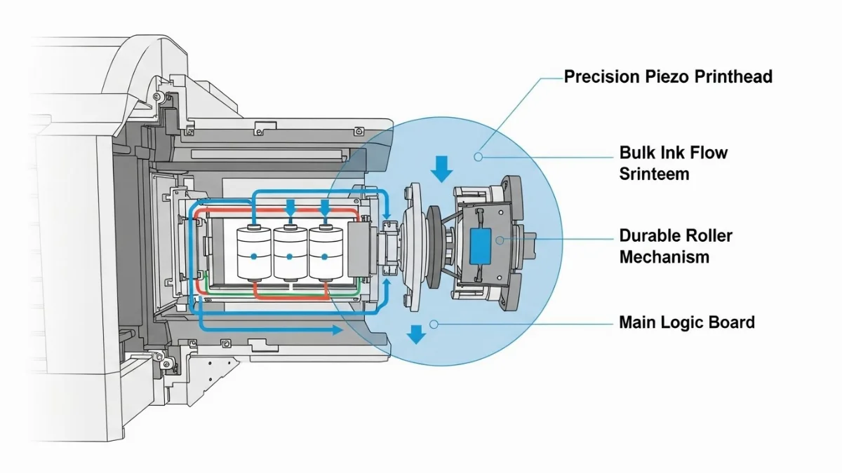 Đội ngũ kỹ thuật viên sửa máy in quảng cáo tận tâm, chuyên nghiệp