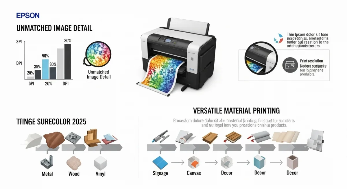 Bảo trì máy in quảng cáo Epson SureColor dễ dàng hiệu quả