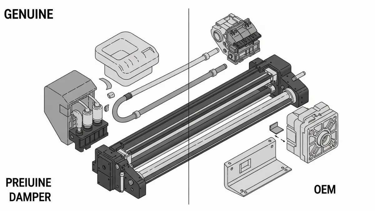 Dấu hiệu nhận biết linh kiện máy in giả hoặc kém chất lượng