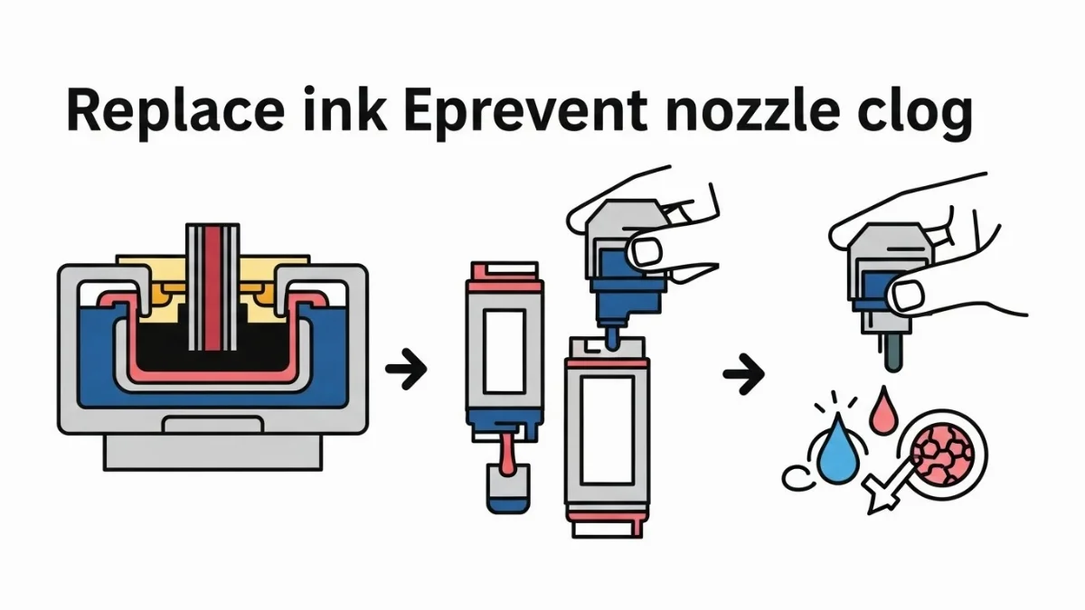 Các bước thay hộp mực máy in cartridge đúng cách chi tiết