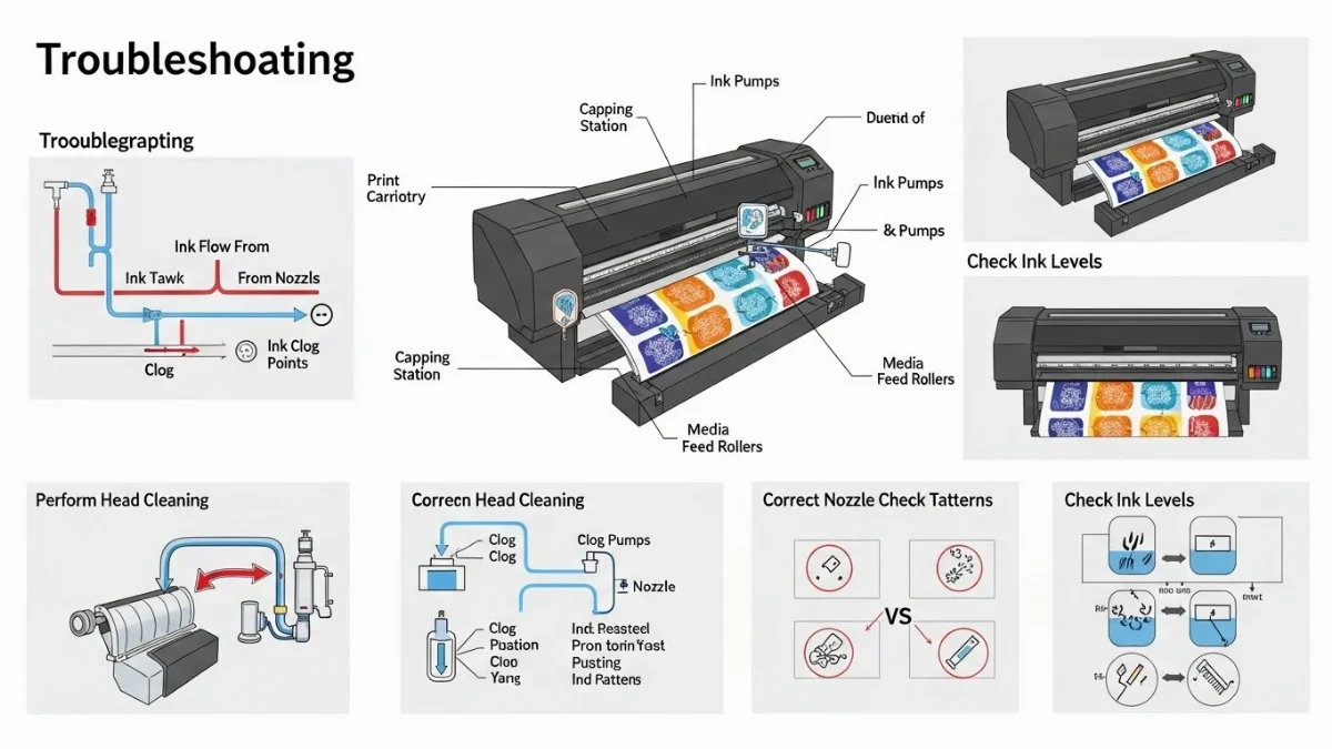 Kiểm tra và sửa chữa lỗi cơ học tổng quát của máy in kỹ thuật số