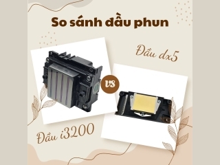 Những Lý Do Đầu Phun i3200 Phổ Biến Hơn Đầu Phun DX5