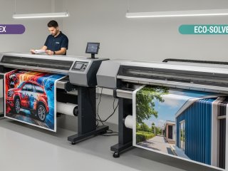 So sánh công nghệ in Latex và Eco-Solvent – Lựa chọn nào tối ưu năm 2025?