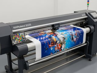 Đánh giá máy in quảng cáo Roland 2025 – Hiệu suất ổn định, màu in chuẩn xác & độ bền vượt trội