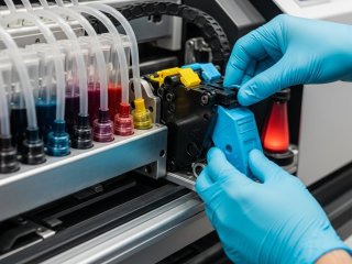 Mẹo Đổi Mực Máy In Không Cần Xả Toàn Bộ Hệ Thống [Tiết Kiệm & An Toàn]