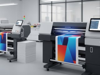 So sánh máy in quảng cáo cũ và máy mới 2025 – Nên đầu tư loại nào để tối ưu chi phí và hiệu quả in ấn?