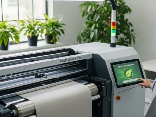 Xu hướng in xanh 2025 – Công nghệ in quảng cáo thân thiện môi trường & tiết kiệm năng lượng