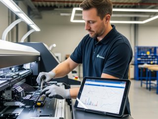 Các lỗi thường gặp và cách khắc phục trên máy in quảng cáo khổ lớn & khổ nhỏ – Hướng dẫn chi tiết 2025