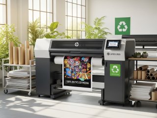 Máy in quảng cáo HP Latex 2025 – Giải pháp in xanh, tiết kiệm năng lượng & thân thiện môi trường